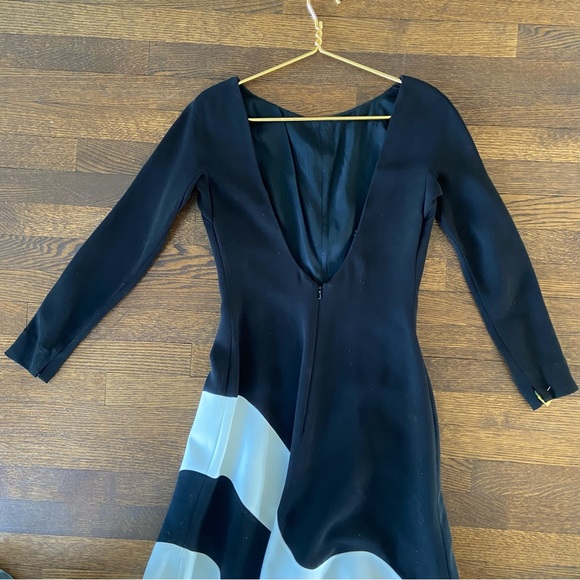 GAZELLE CIAMPI EVENING - vintage 80s/90s full length gown - 6 - Picture 6 of 8